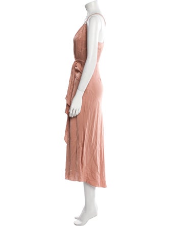 Intermix Silk Long Dress