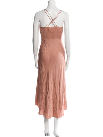 Intermix Silk Long Dress