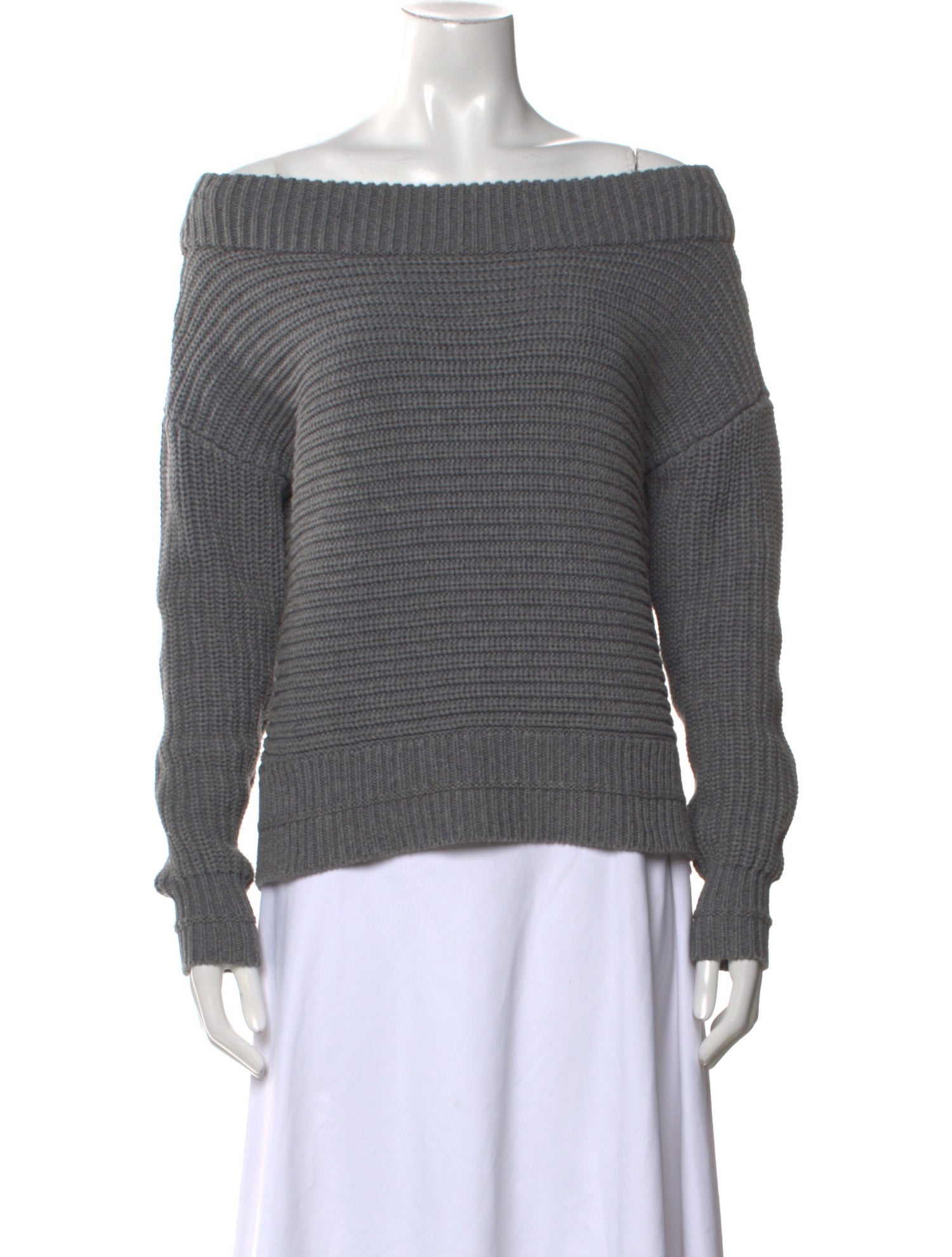 Intermix Off-The-Shoulder Sweater