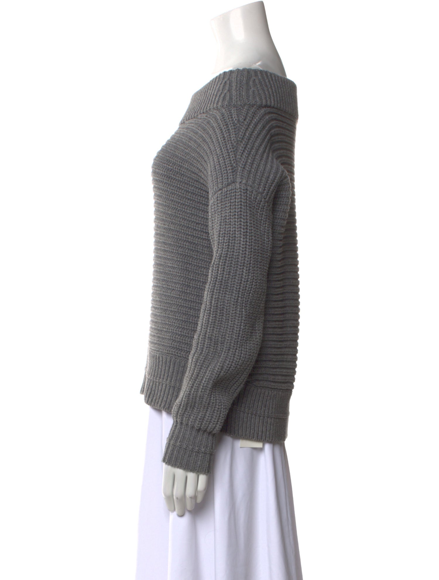 Intermix Off-The-Shoulder Sweater