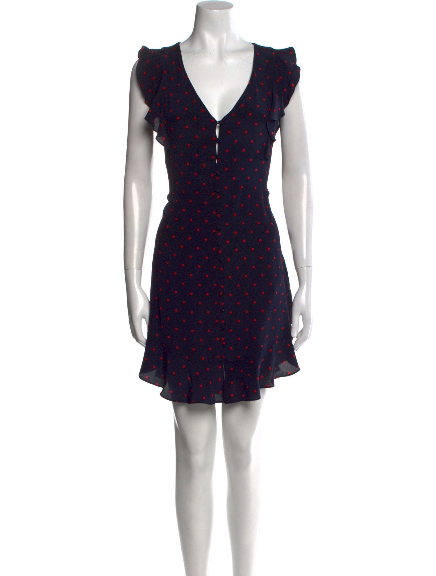 Intermix Silk Mini Dress