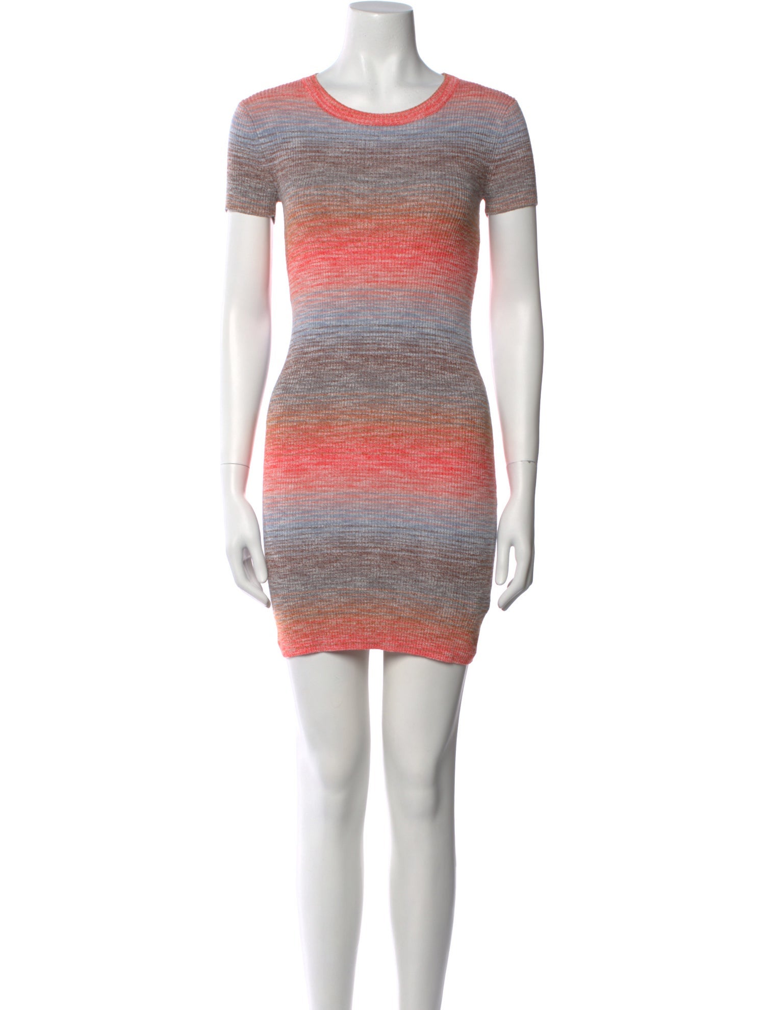 Intermix Striped Mini Dress