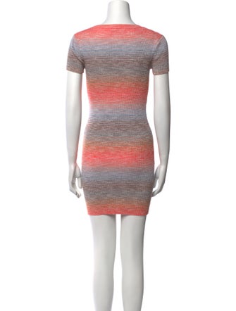Intermix Striped Mini Dress