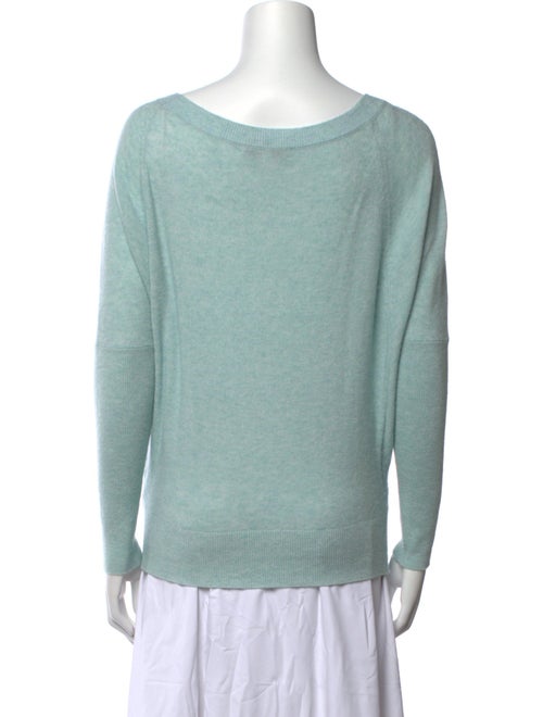 Intermix Wool Scoop Neck Sweater