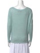 Intermix Wool Scoop Neck Sweater