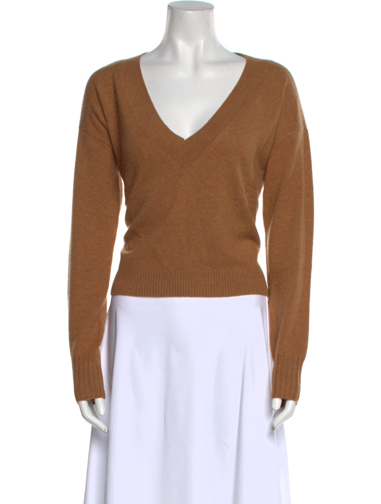 Intermix Cashmere V-Neck Sweater w/ Tags