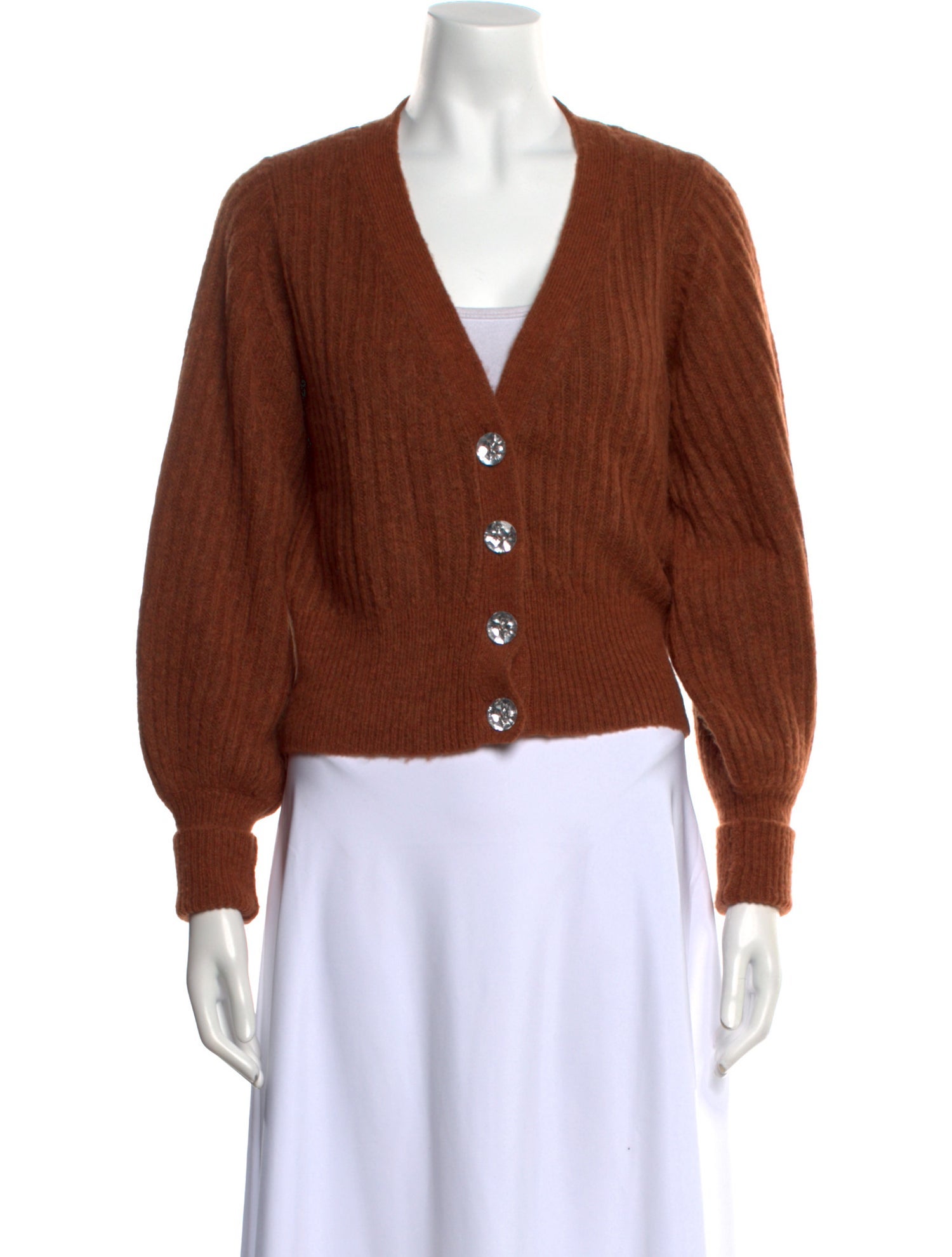 Intermix Wool V-Neck Sweater