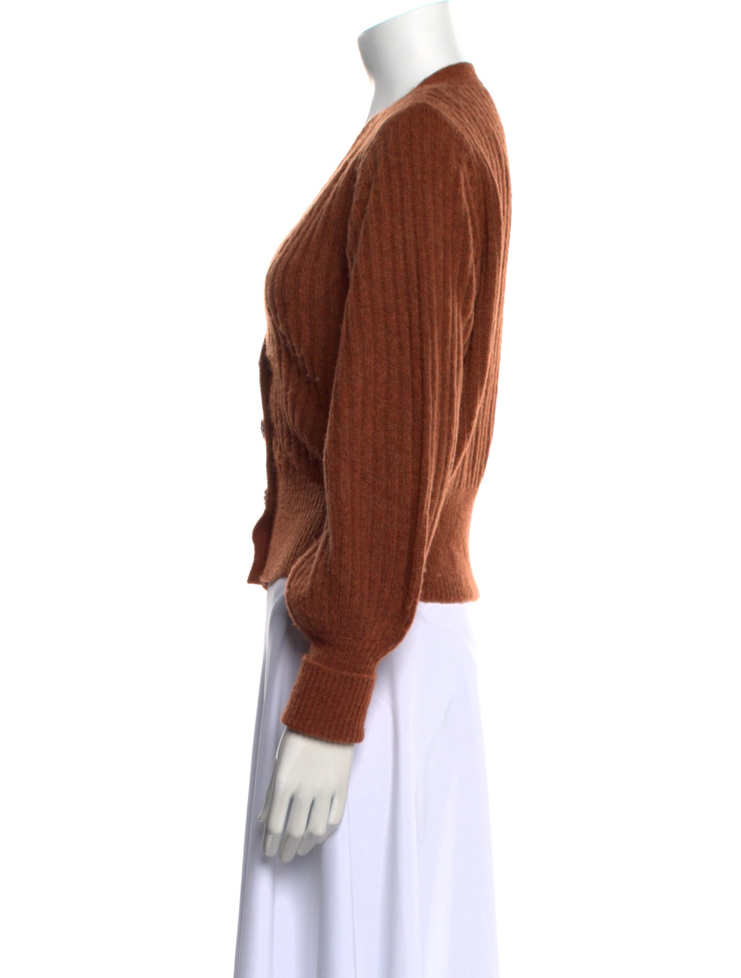 Intermix Wool V-Neck Sweater