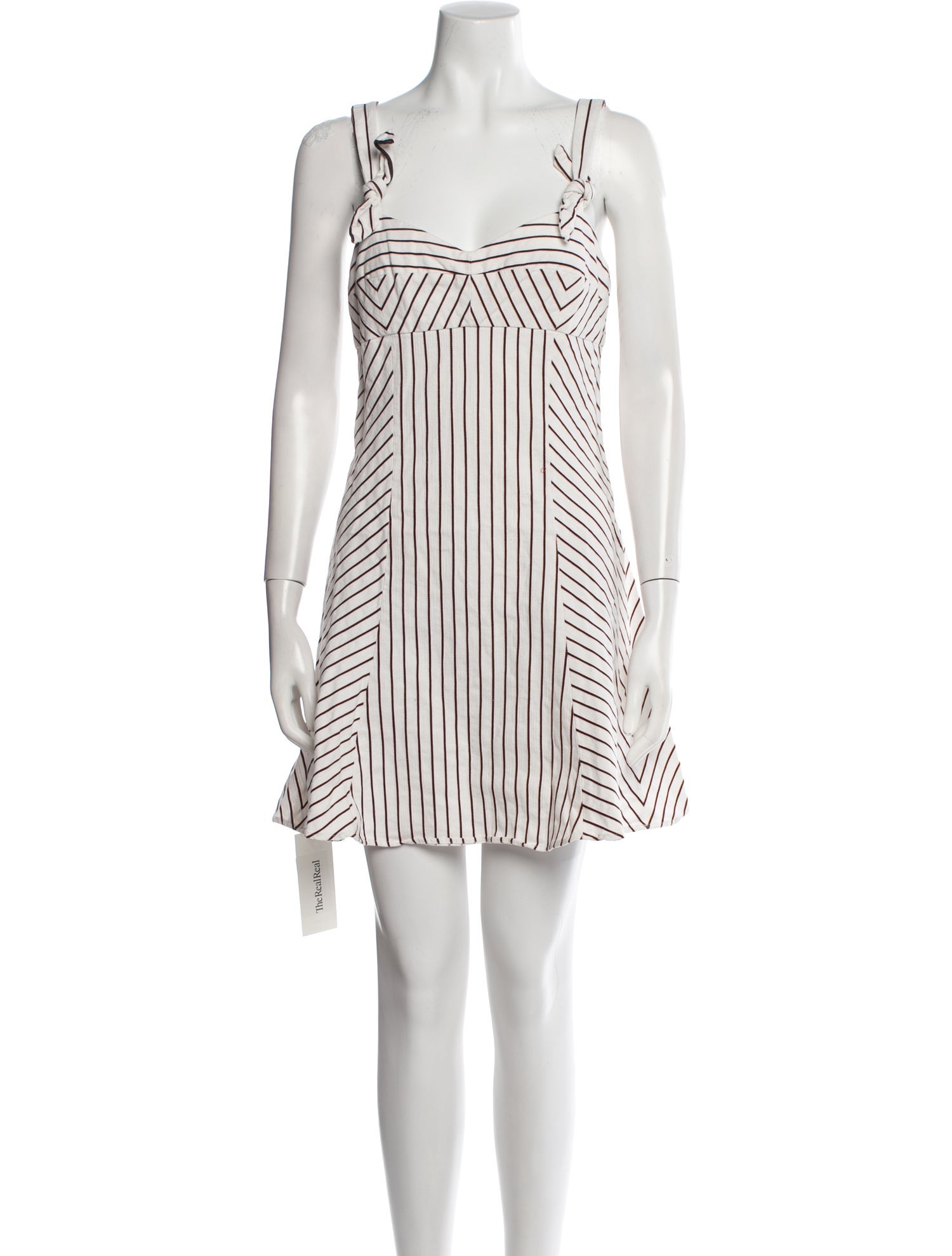 Intermix Striped Mini Dress