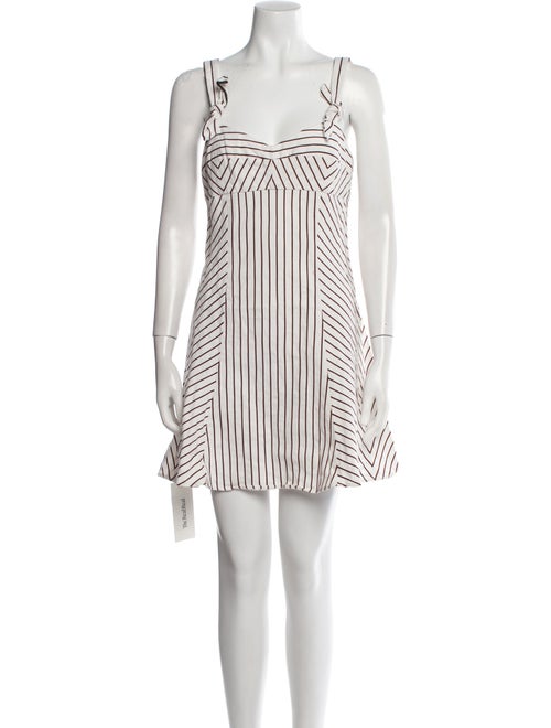 Intermix Striped Mini Dress