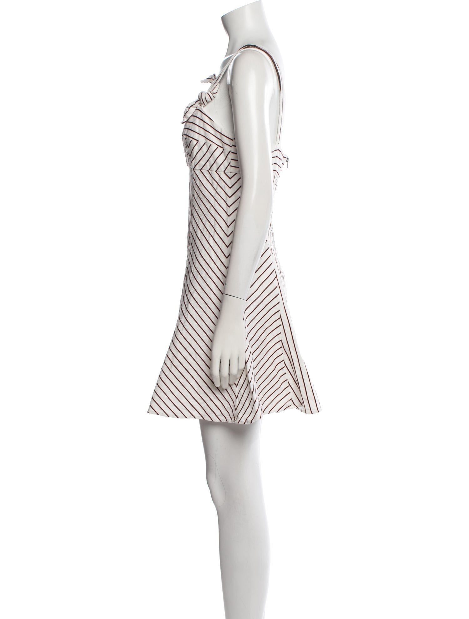 Intermix Striped Mini Dress