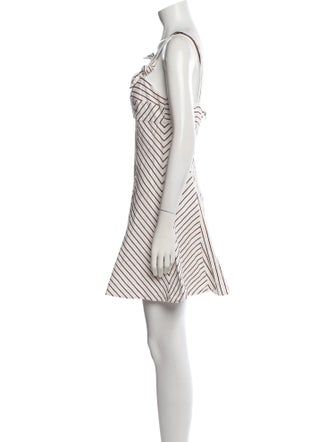 Intermix Striped Mini Dress
