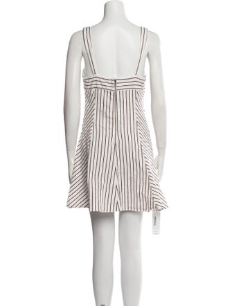 Intermix Striped Mini Dress
