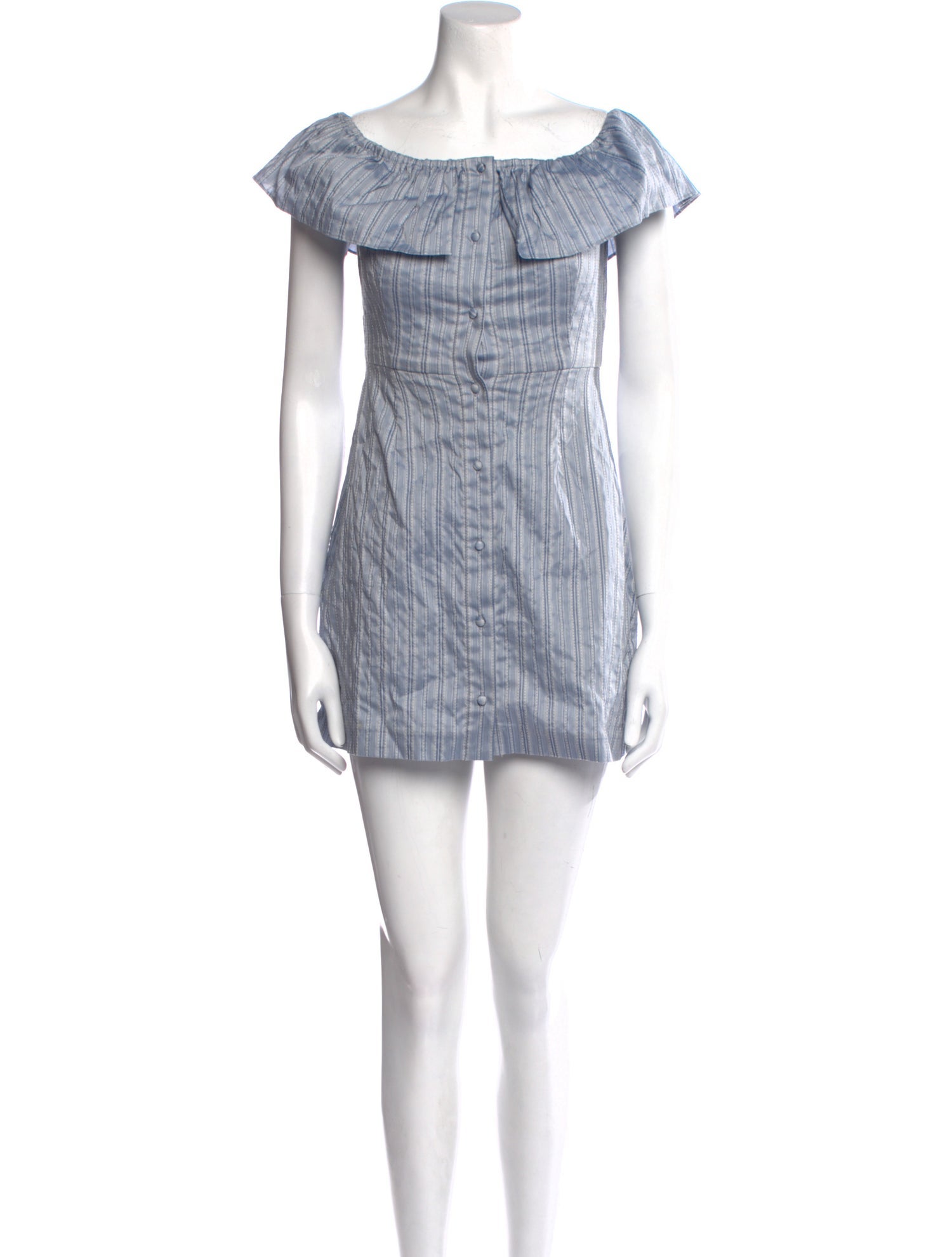 Intermix Off-The-Shoulder Mini Dress