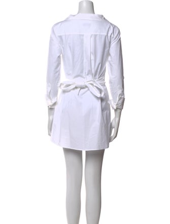 Intermix V-Neck Mini Dress