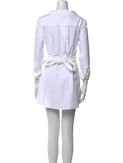 Intermix V-Neck Mini Dress