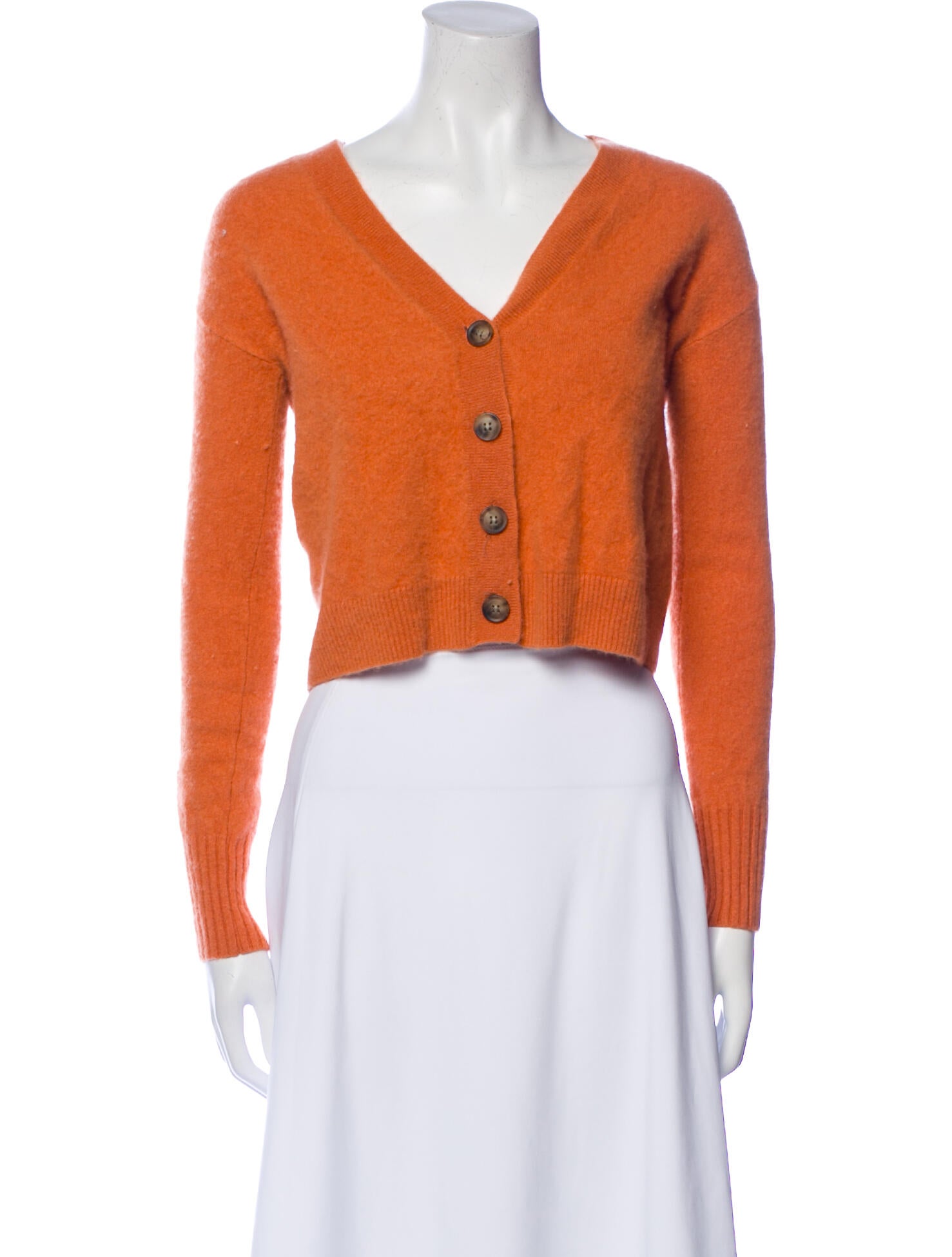 Intermix Cashmere V-Neck Sweater