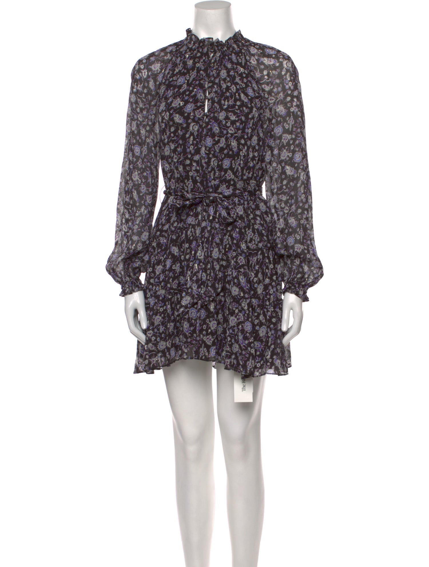 Intermix Silk Mini Dress