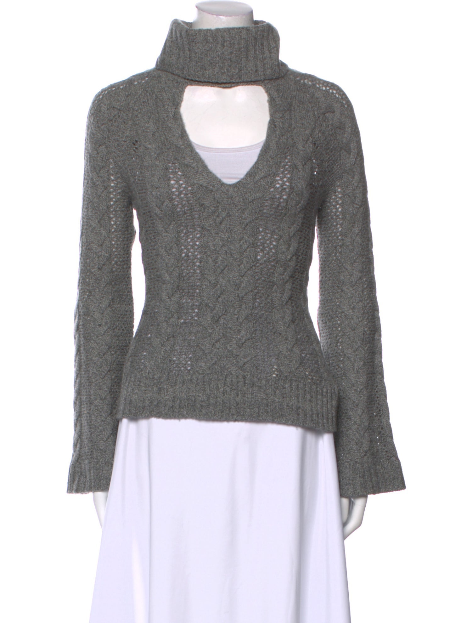 Intermix Wool Turtleneck Sweater