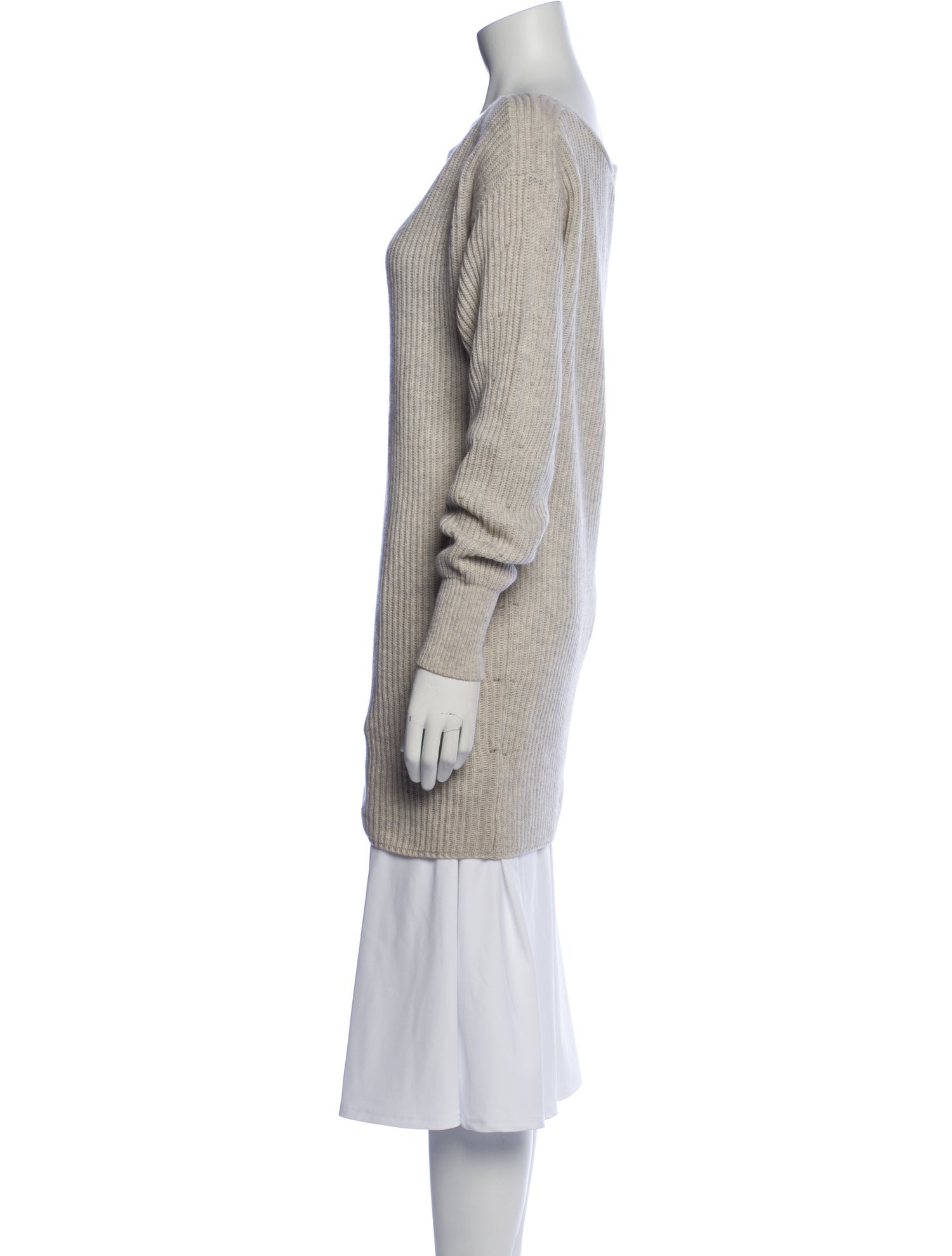 Intermix Wool Bateau Neckline Sweater w/ Tags