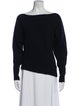 Intermix Wool Bateau Neckline Sweater