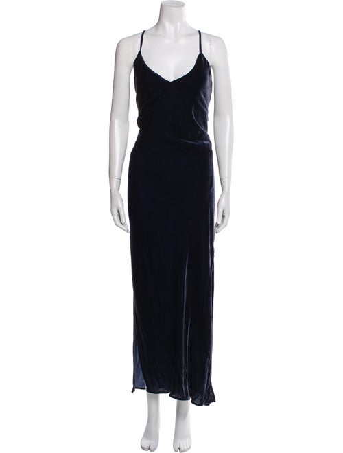 Intermix V-Neck Long Dress