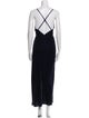 Intermix V-Neck Long Dress