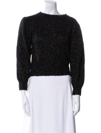 Intermix Wool Bateau Neckline Sweater