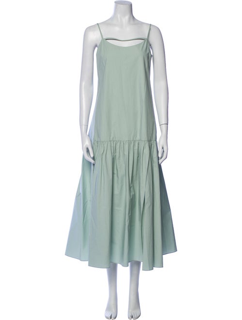 Intermix Square Neckline Long Dress