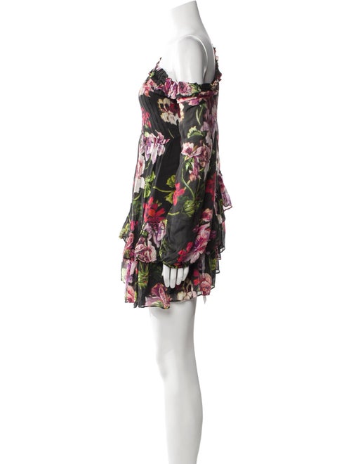 Intermix Floral Print Mini Dress
