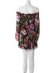 Intermix Floral Print Mini Dress