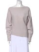 Intermix Wool Bateau Neckline Sweater