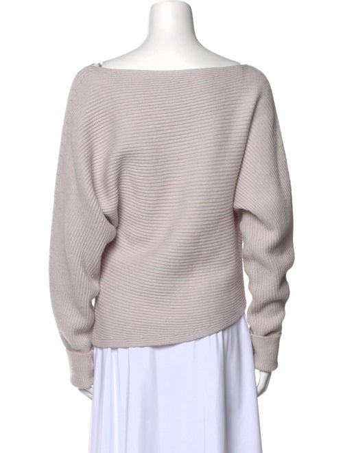Intermix Wool Bateau Neckline Sweater