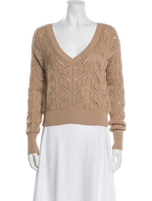 Intermix V-Neck Sweater