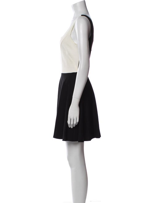 Intermix V-Neck Mini Dress