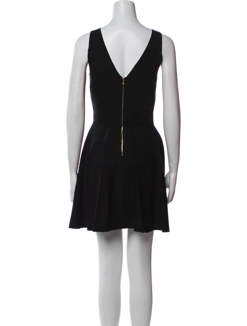 Intermix V-Neck Mini Dress
