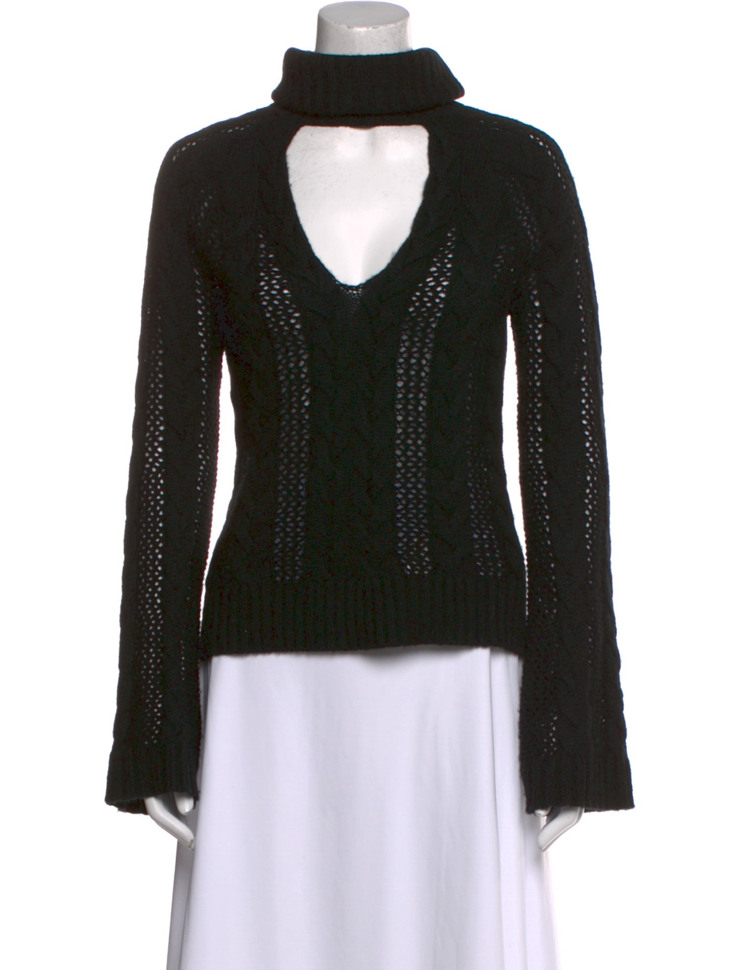 Intermix Wool Turtleneck Sweater