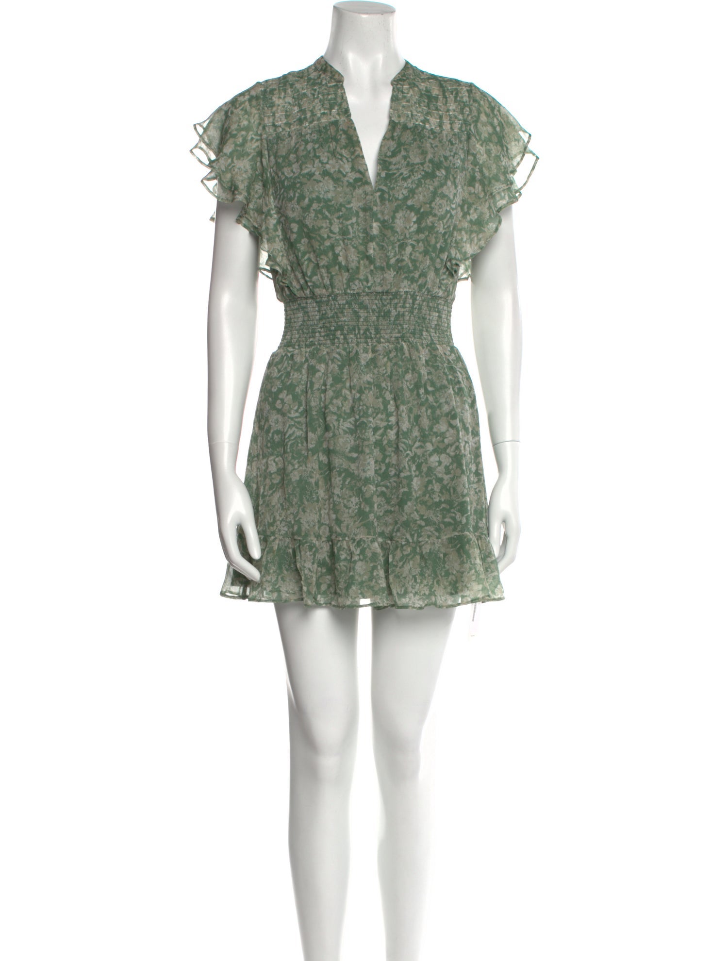 Intermix Silk Mini Dress