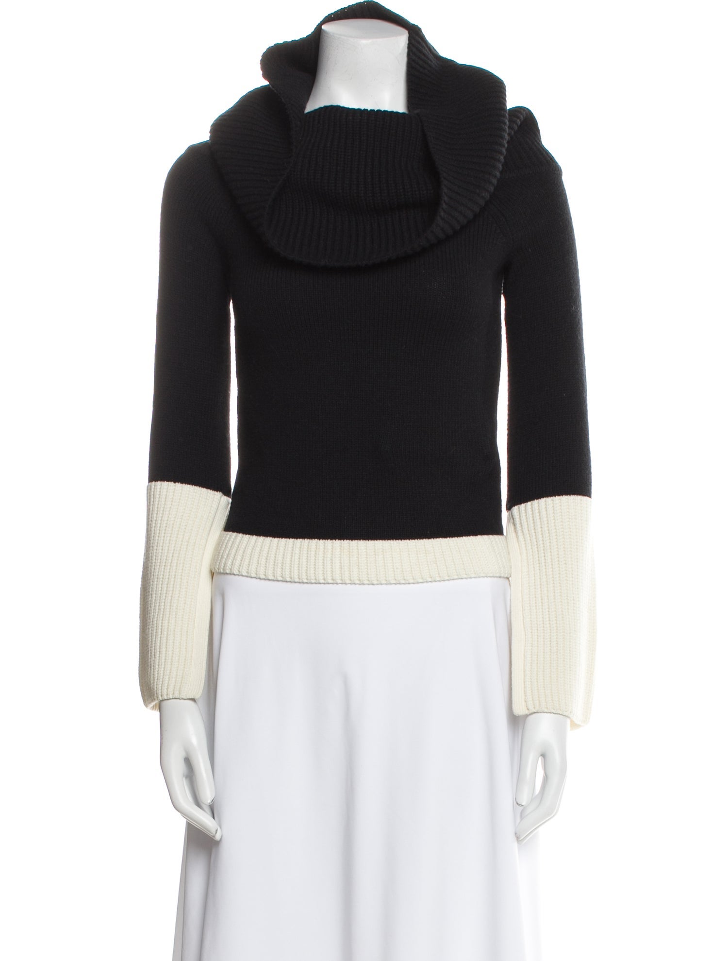 Intermix Wool Turtleneck Sweater