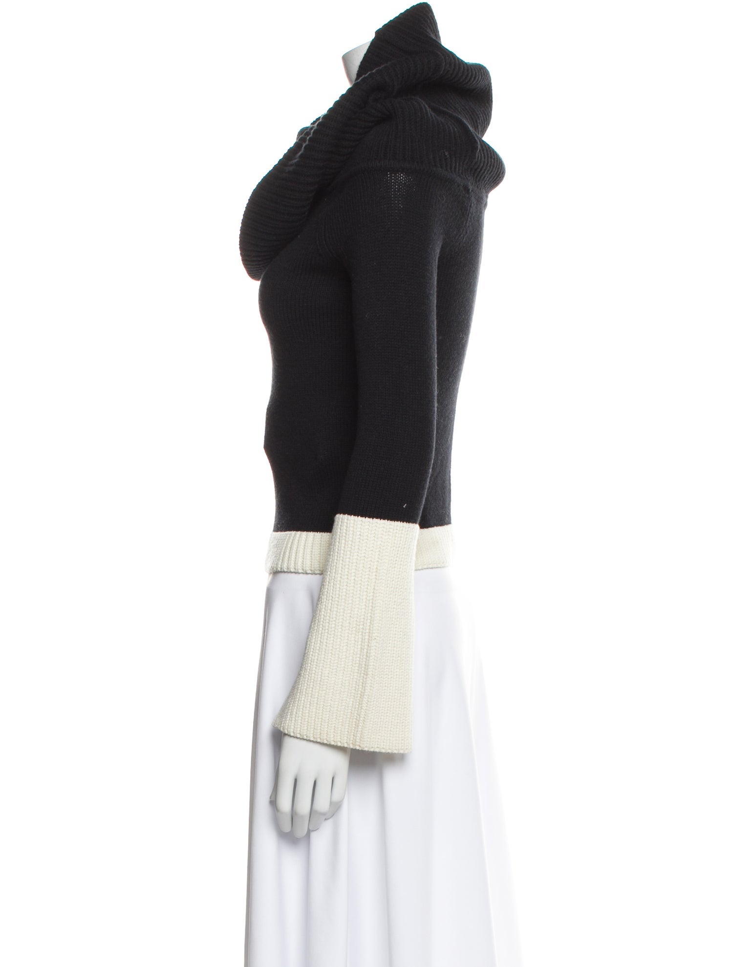 Intermix Wool Turtleneck Sweater