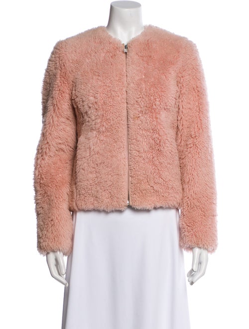 Intermix Shearling Faux Fur Coat