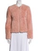 Intermix Shearling Faux Fur Coat