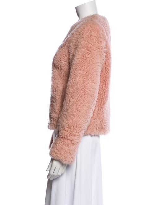 Intermix Shearling Faux Fur Coat