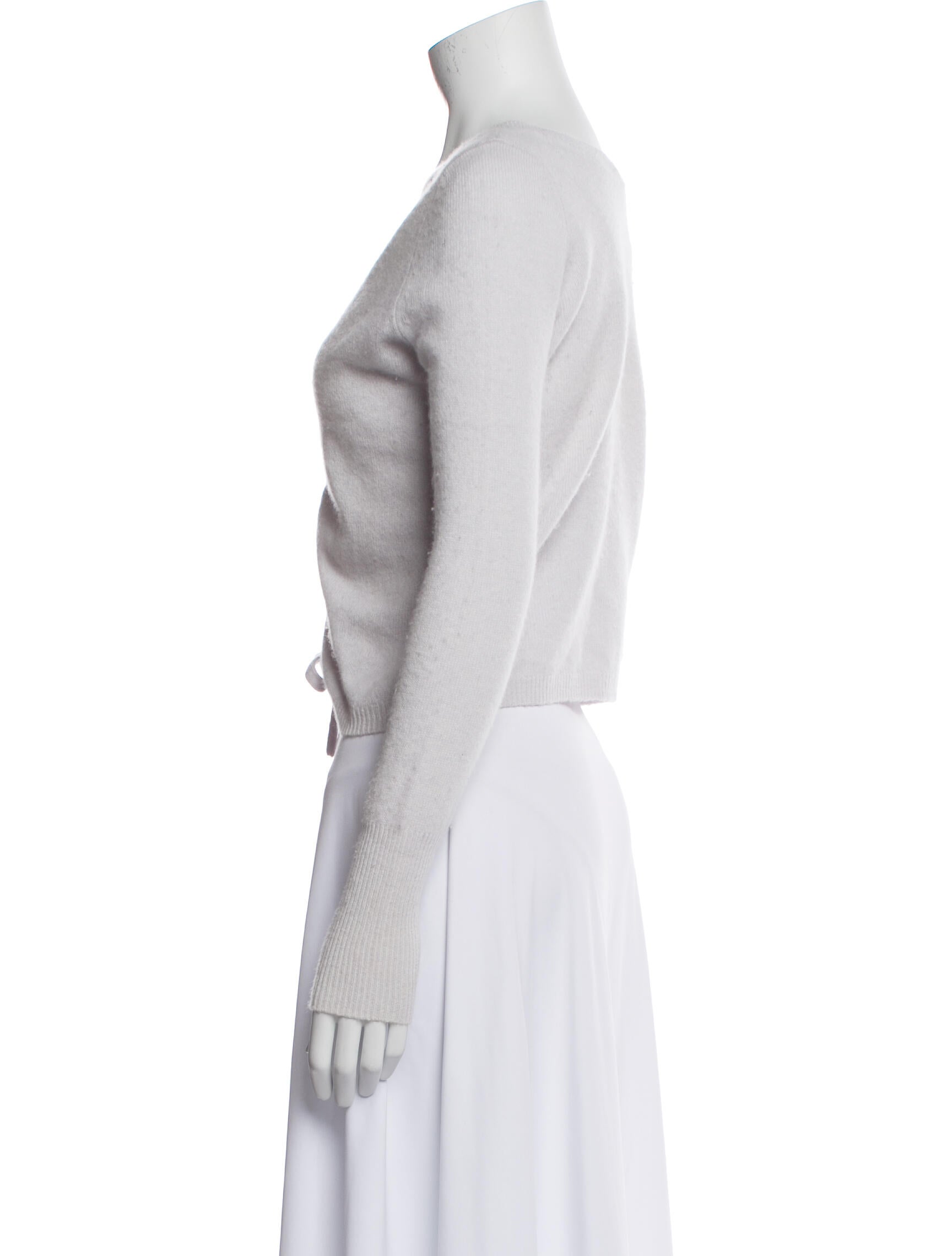 Intermix Cashmere V-Neck Sweater