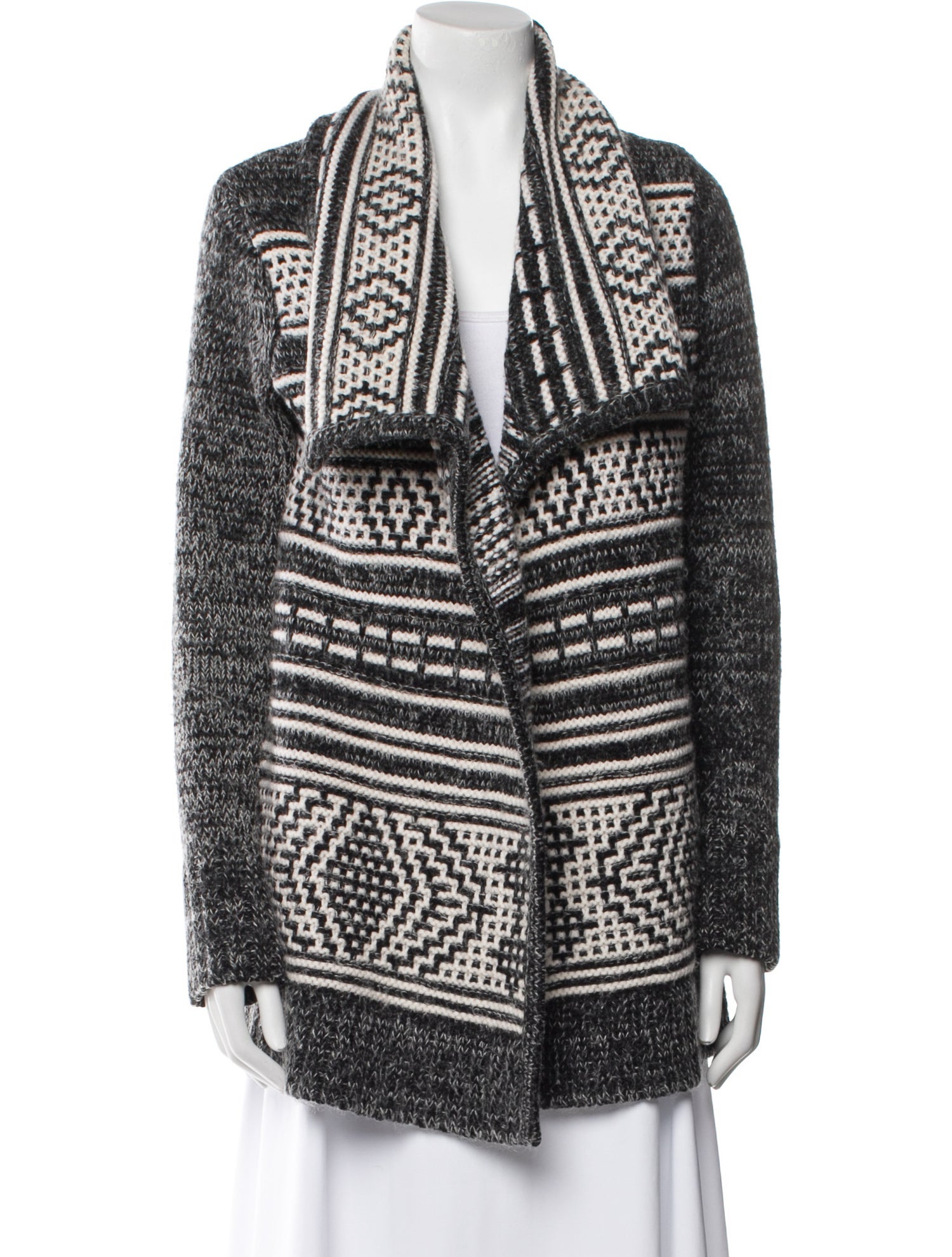 Intermix Wool Striped Sweater