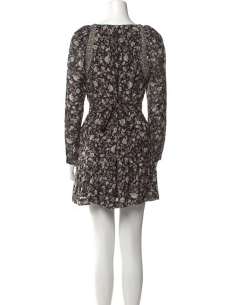Intermix Floral Print Mini Dress