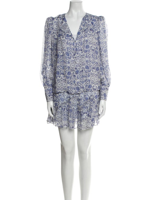 Intermix Silk Printed Skirt Set