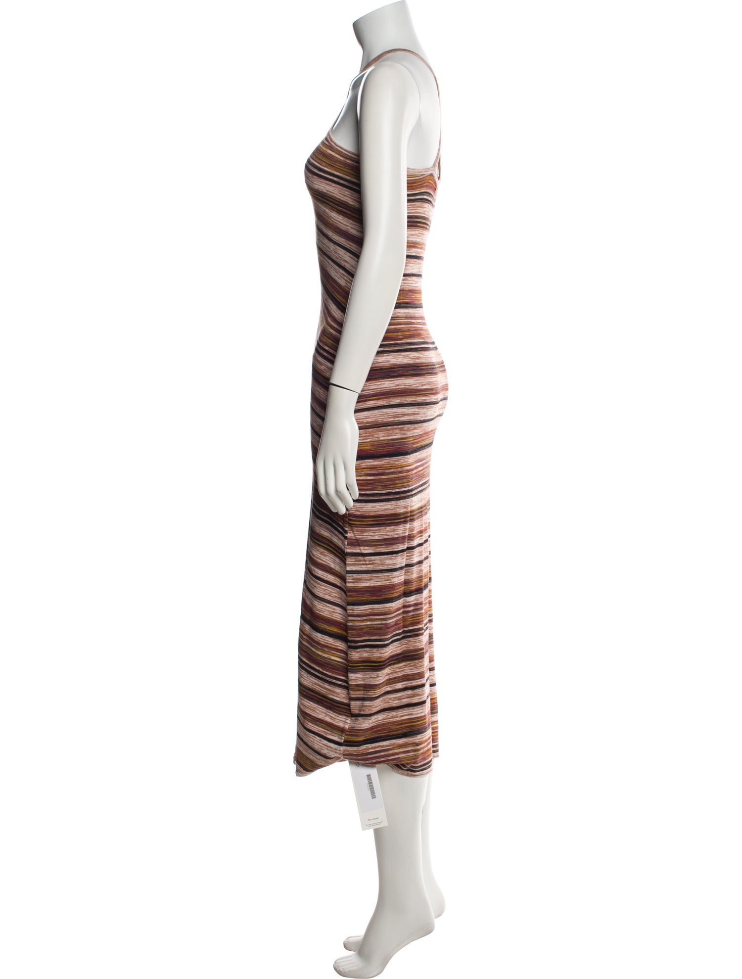 Intermix Striped Midi Length Dress w/ Tags