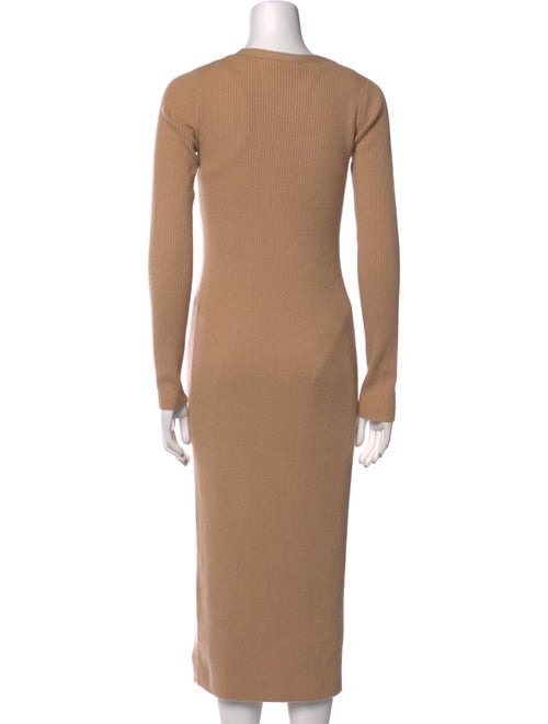 Intermix Wool Long Dress