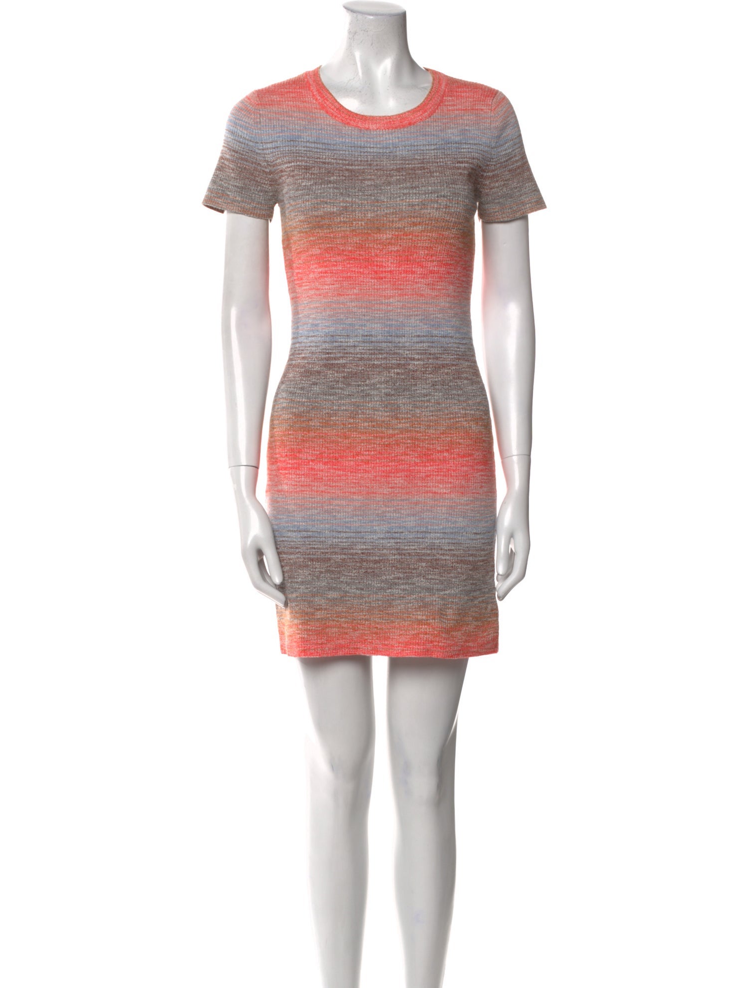 Intermix Striped Mini Dress